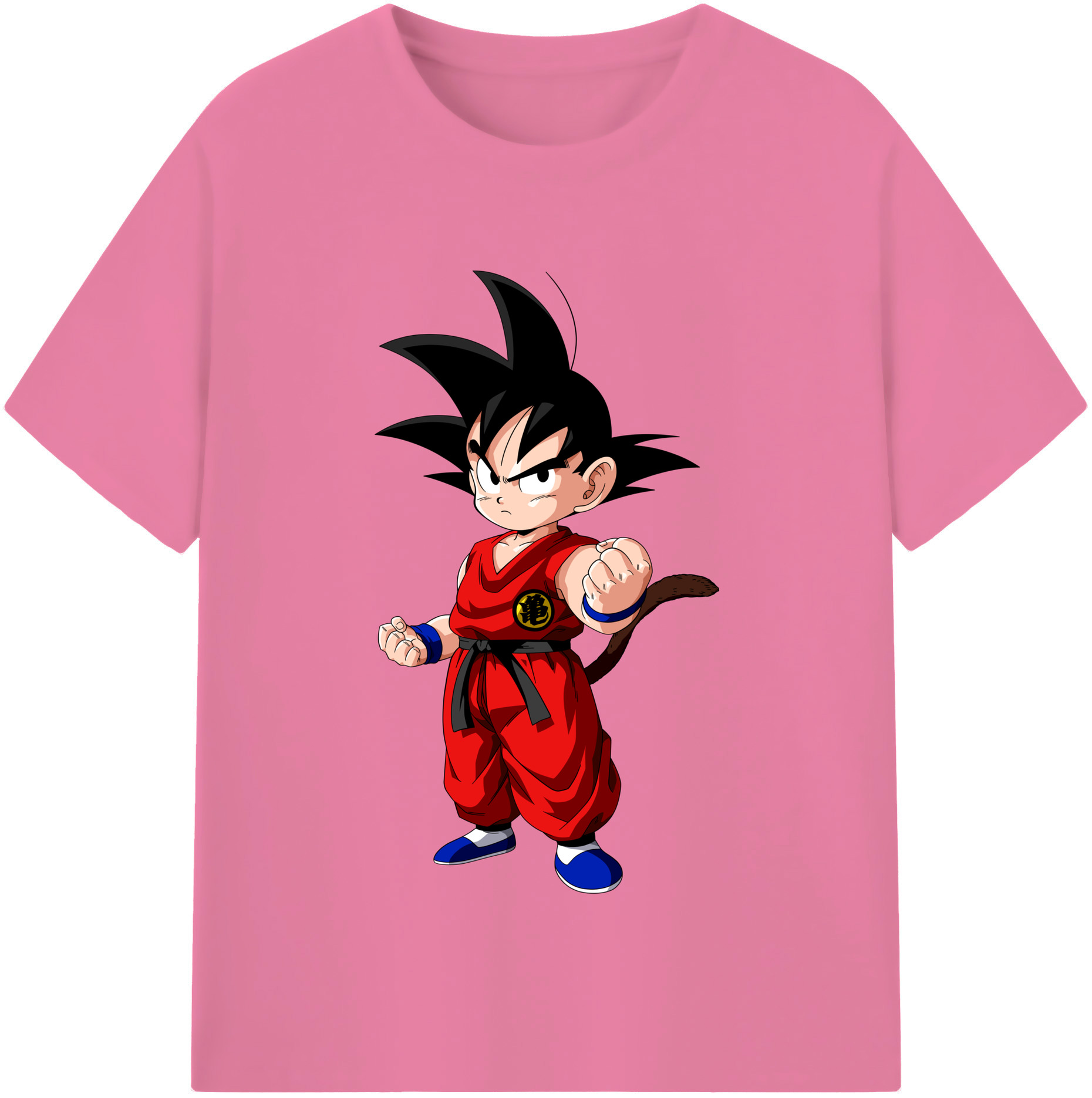 （画像用） ドラゴンボール 孫悟空（そん ごくう）Son Goku カカロット DRAGON BALL Kakarotto 綿100％半袖Tシャツ（フロントプリント）